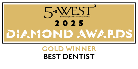 5 West 2025 Diamond Awards - Gold Winner "Best Dentist"